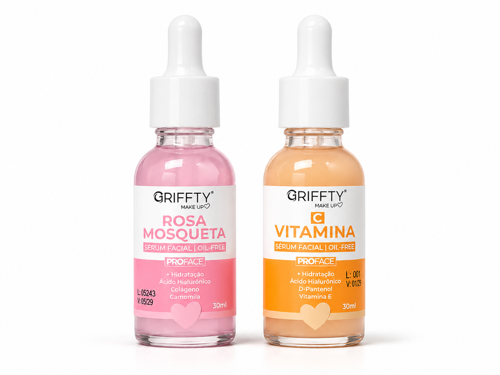 Sérum Facial Griffty Rosa Mosqueta Vitamina C Oil-Free 30ml