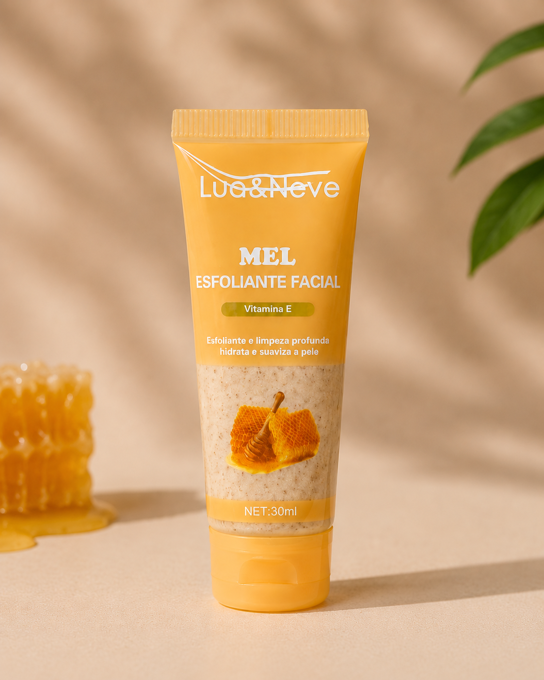 Esfoliante Facial Mel Amarelo Vitamina E