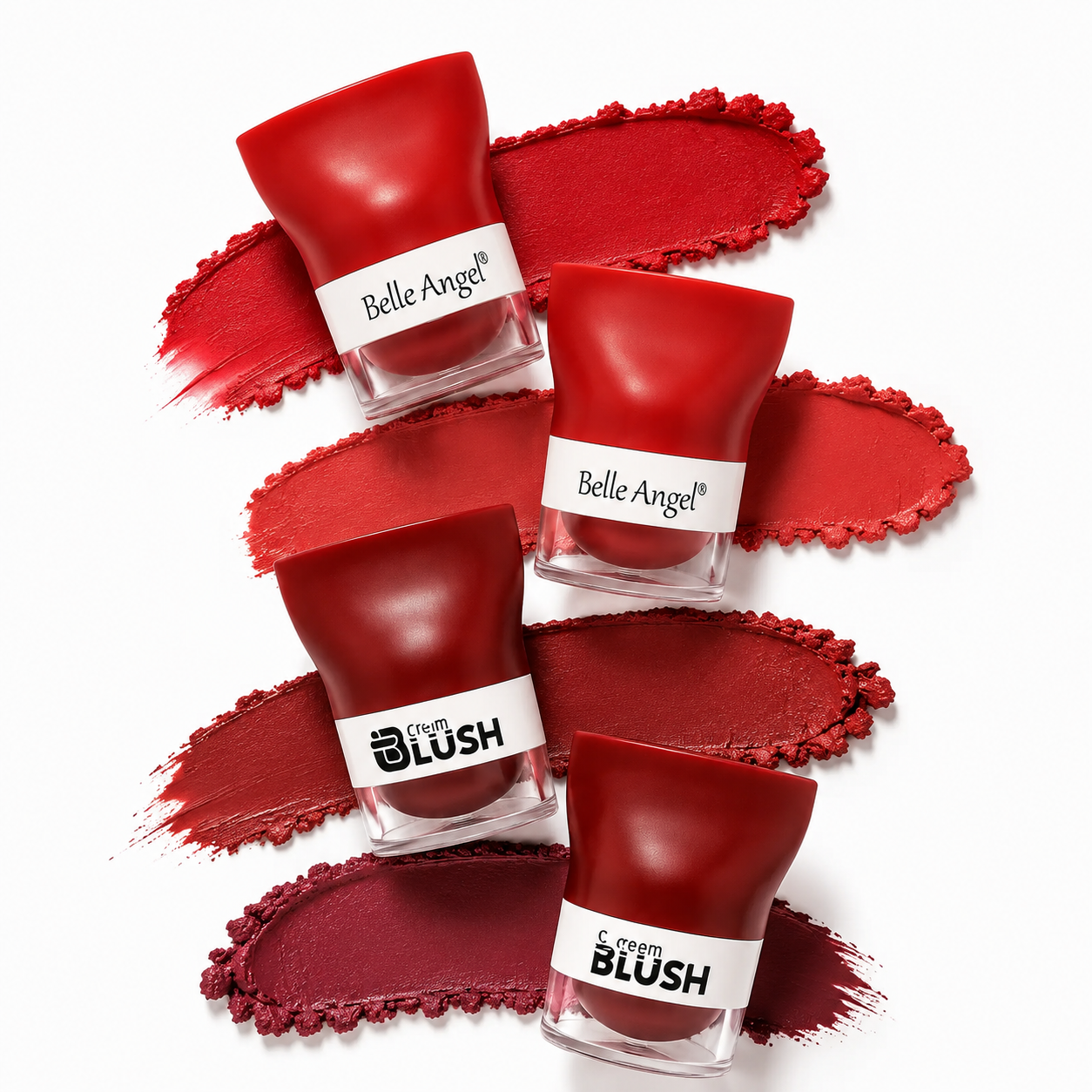Blush Cremoso Com Esponja Aplicadora Efeito Natural Glow