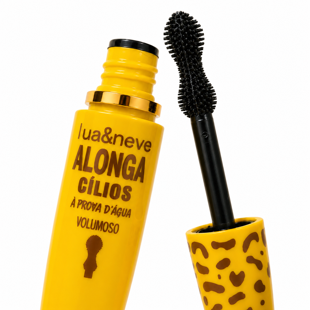 Mascara Cilios Lua&Neve Alongadora Volumosa À Prova D'agua