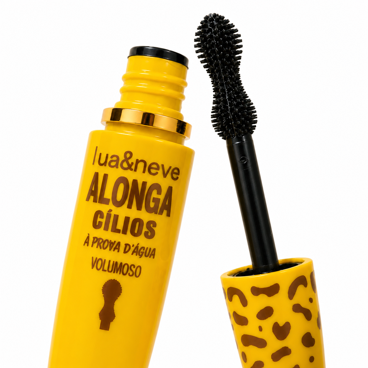 Mascara Cilios Lua&Neve Alongadora Volumosa À Prova D'agua