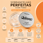 Cera Sobrancelha Incolor Ruby Rose Blow It Girl Fixação Natural