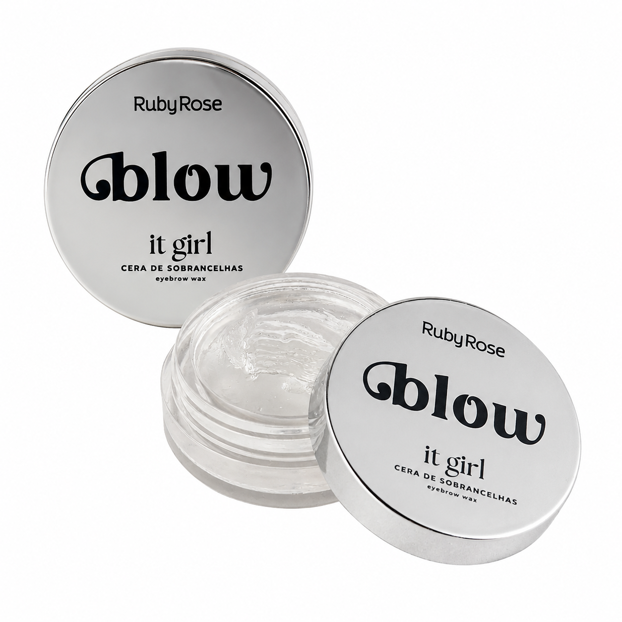 Cera Sobrancelha Incolor Ruby Rose Blow It Girl Fixação Natural