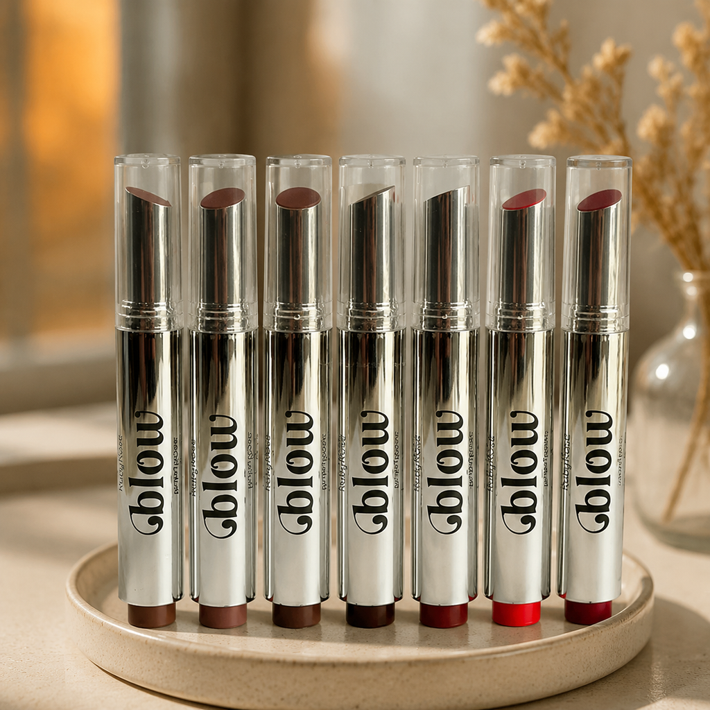 Lip Balm Ruby Rose Glow Hidratante Labial Com Cor Brilho