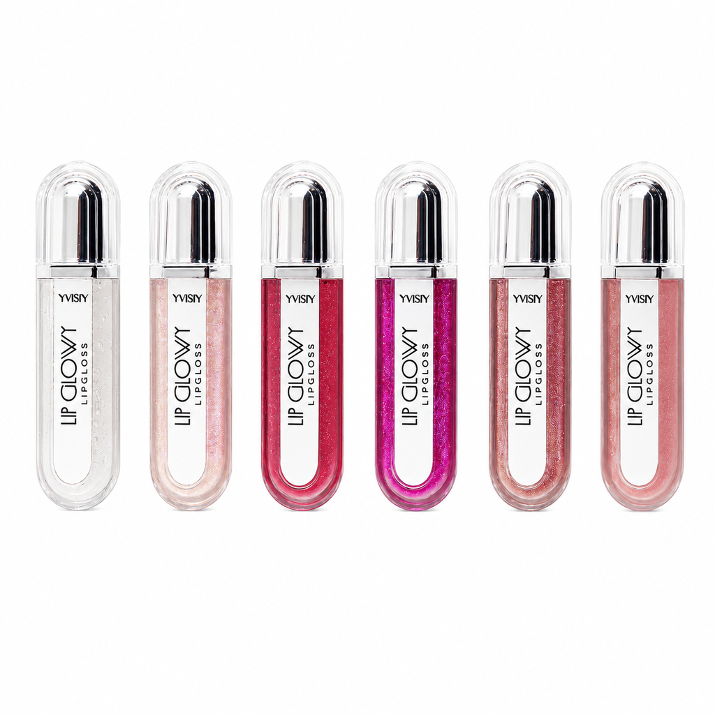 Gloss Labial Lip Glowy Yvisiy Brilho Intenso Hidratante Efeito Glow