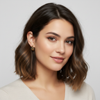 Kit 5 Brincos Dourado com pérolas, strass, argolas e encaixe ear cuff