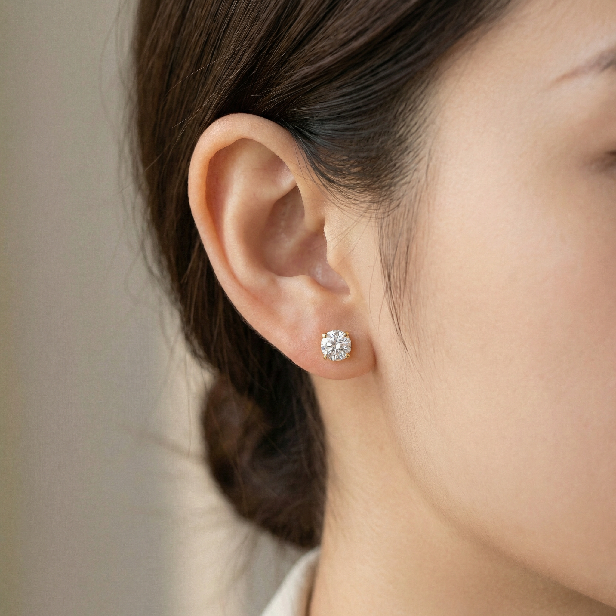 Kit 3 Brincos Dourado e Resina Preta em aço inoxidável 316L com formatos diversos