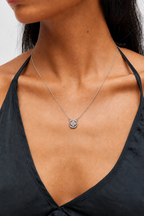 Colar Trevo Quatro Folhas Strass Delicado