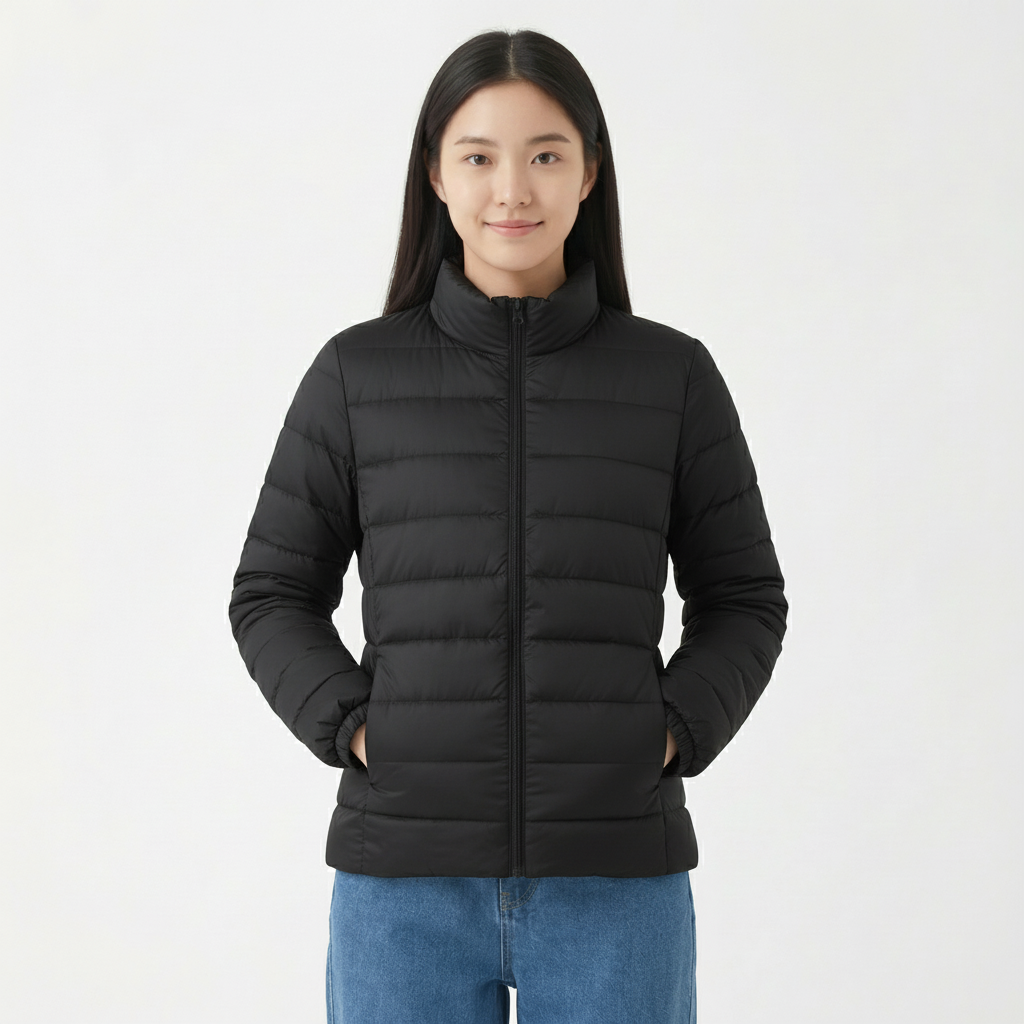 Jaqueta Puffer ALIA – Conforto Térmico e Estilo