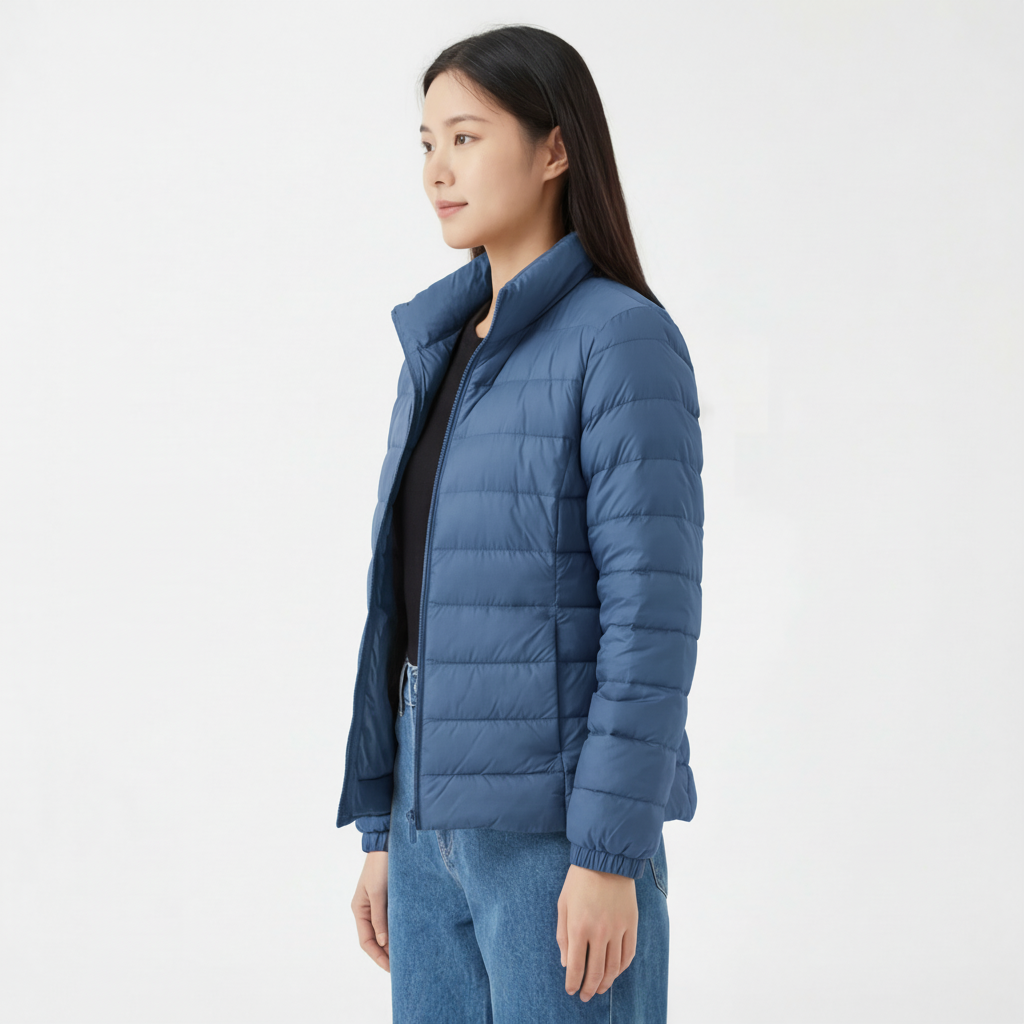 Jaqueta Puffer ALIA – Conforto Térmico e Estilo